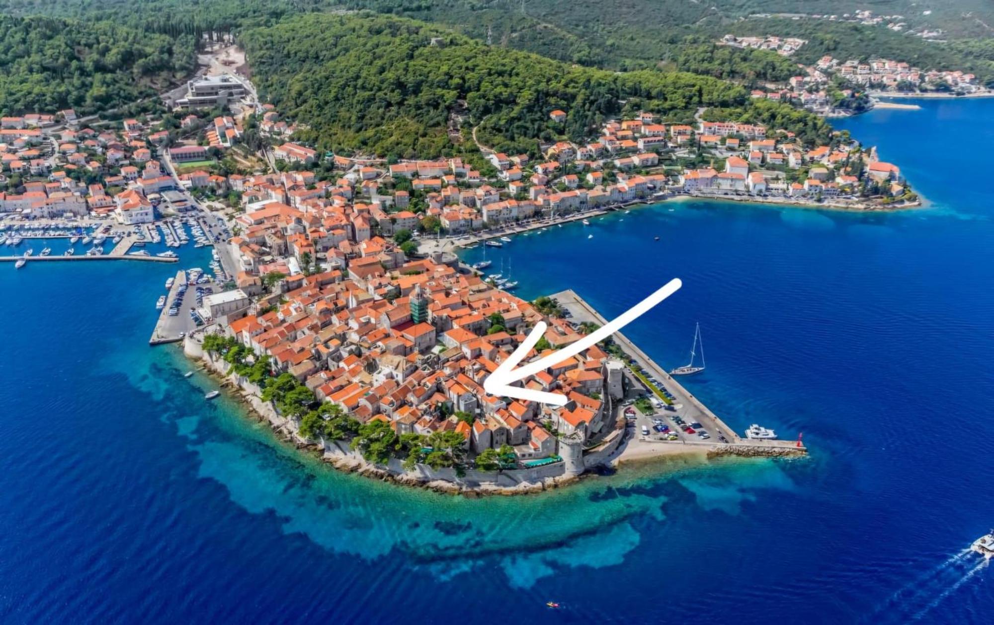 Apartment Kanavelic In Old Town Korcula Dış mekan fotoğraf